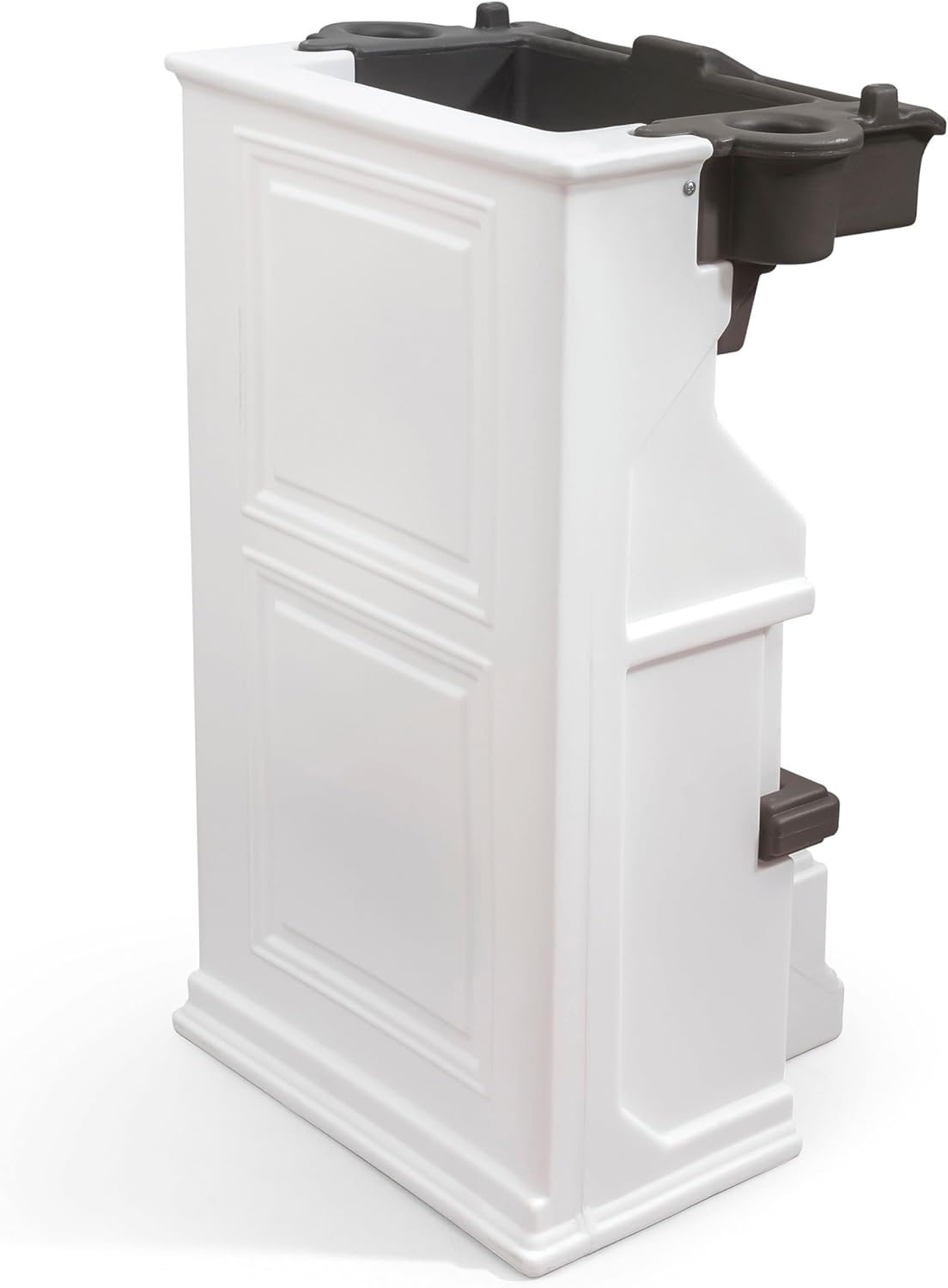 Step2 Mobile Helper, Toddler Step Stool & Tower Stand, Adjustable Height & Built-in Storage, Non-Slip Feet, Includes Safety Bar, Easy Wipe Down, for Kids 1.5+ Years Old