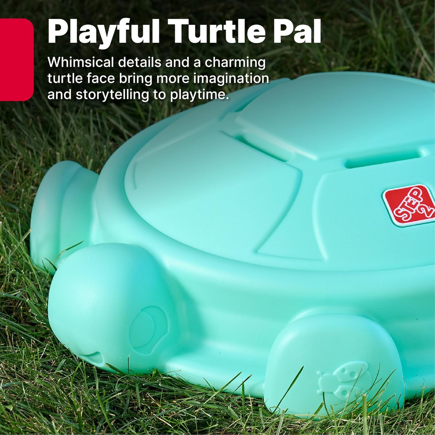 Step2 Topsy Turtle Rocking Disk and Stepping Stone, Balance and Climbing Toy for Kids and Toddlers, Indoor/Outdoor, 18 Months – 3 Years, Mint