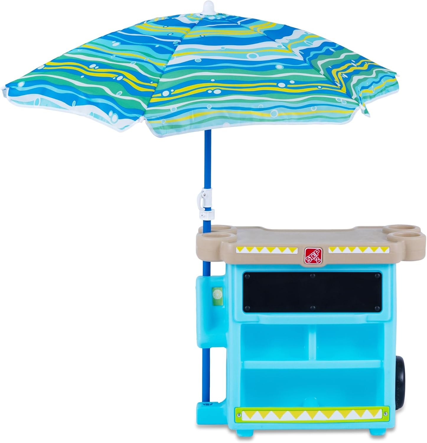 Step2 My First Lemonade Stand for Kids, Play Toy for Toddlers Ages 3+ Years Old, Durable, Easy Assembly, Blue