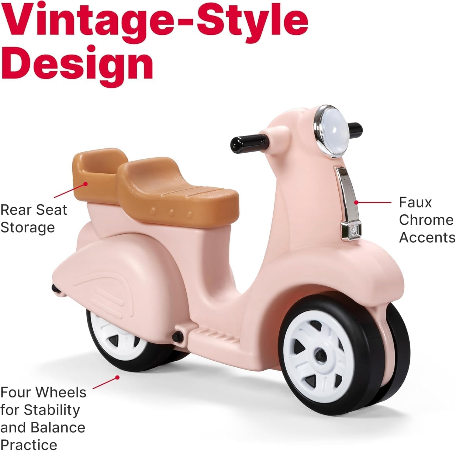 Ride Along Scooter™(Rose Pink)