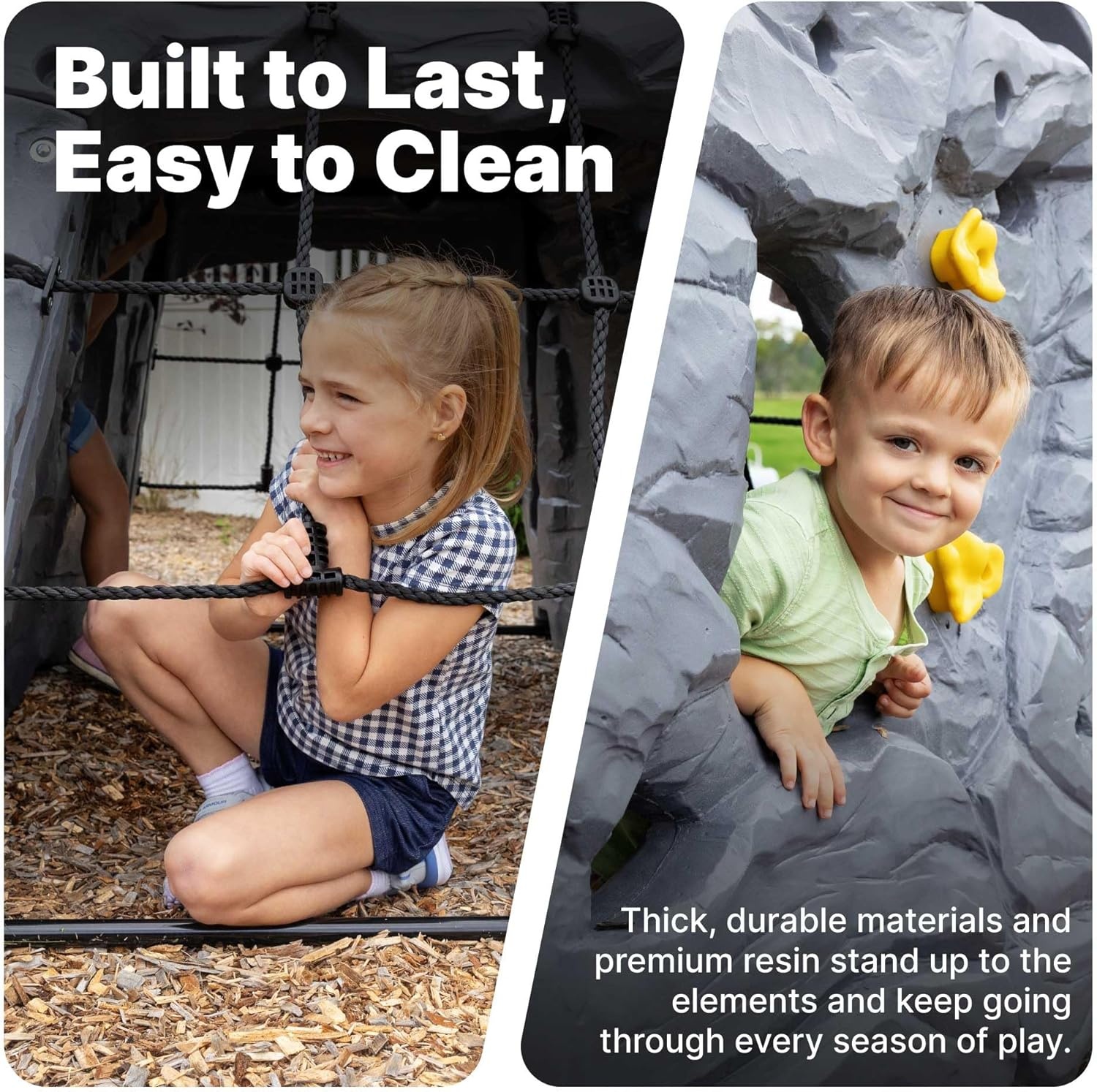 Step2 Skyward Summit for Kids, Climbing Wall Playset for Toddlers, Ages 4 –8 Years Old, Easy to Assemble Kids Outdoor Playground for Backyard(Step2 Skyward)