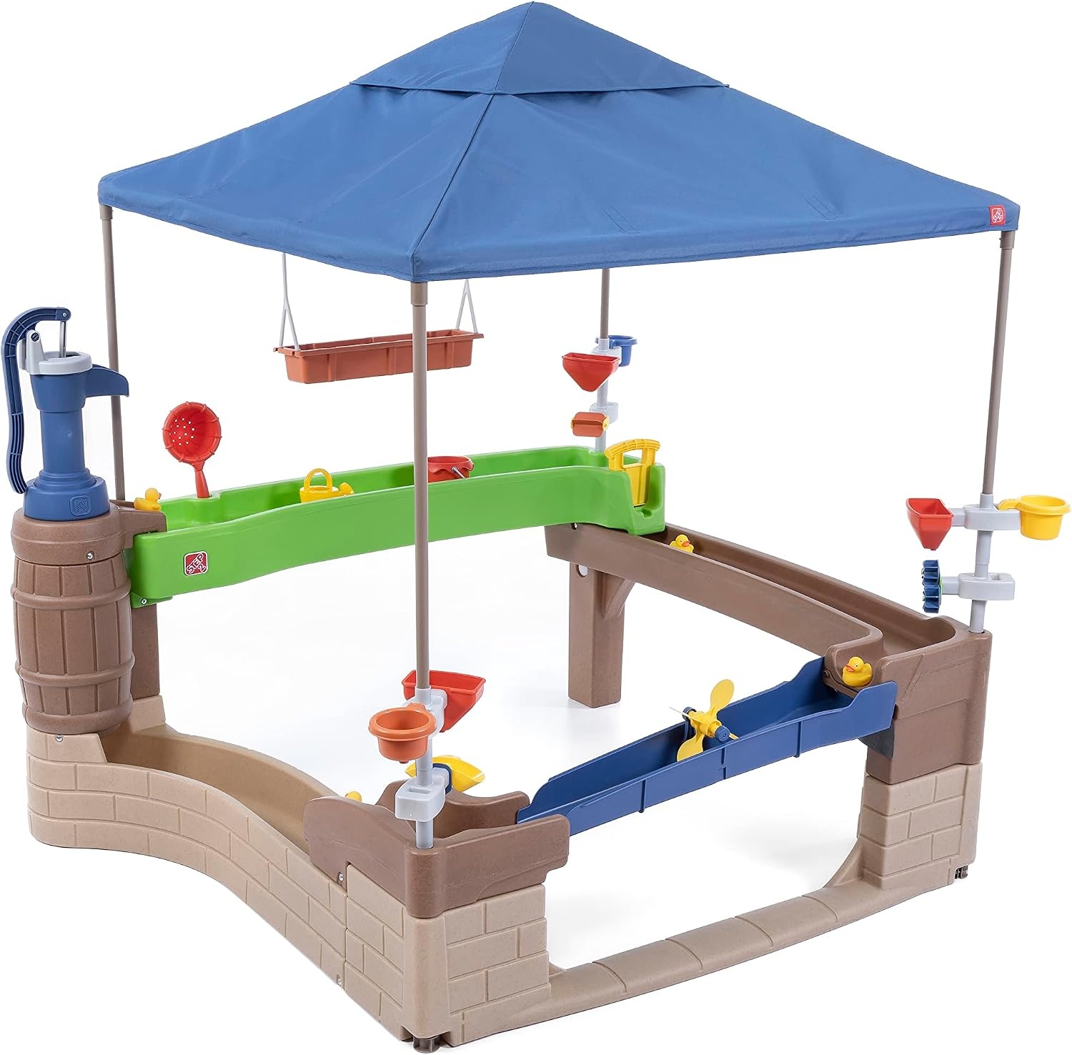 Step2 Pump & Splash Shady Oasis, Tan, Blue