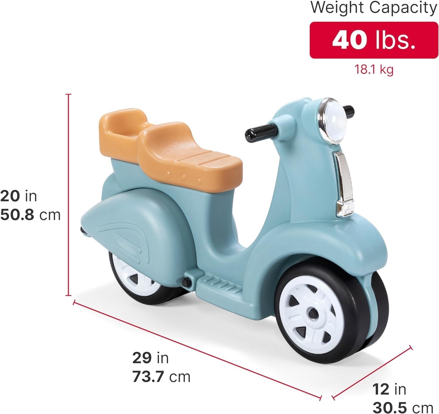Ride Along Scooter™(Aqua)