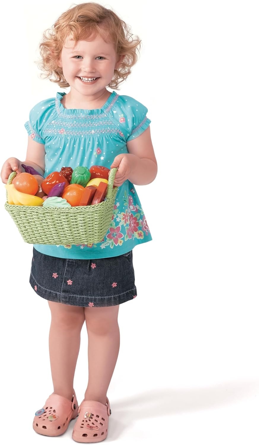 Step2 101-Piece Play Food Assortment, Pretend Kitchen Playset, Vegetables, Fruit, Dessert, For Toddlers Ages 2-6 Years